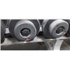 Image 13 : HAMMER STRENGTH WEIGHTS BENCH PLUS TWO OF EACH DUMBELLS: IGX 20LBS, 22.5, 25, 27.5, 30, 35, 40, 50, 