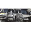 Image 2 : TWO 110 LBS DUMBELLS IGX