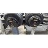 Image 1 : TWO 90LBS IGX DUMBBELLS