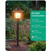 Image 2 : Edishine 4-Pack Outdoor LED Low Voltage Landscape/Pathway Lights for Lawn/Garden; 3000K; NEW IN BOX