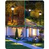 Image 4 : Edishine 4-Pack Outdoor LED Low Voltage Landscape/Pathway Lights for Lawn/Garden; 3000K; NEW IN BOX