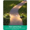 Image 5 : Edishine 4-Pack Outdoor LED Low Voltage Landscape/Pathway Lights for Lawn/Garden; 3000K; NEW IN BOX