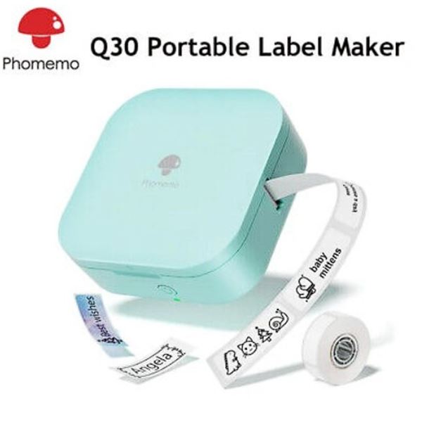 1 Phomemo Q30 Smart Mini Bluetooth Label Maker/Portable Thermal Label Maker - New Sealed