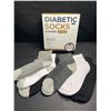 Image 1 : Pembrook 6-Pairs of Diabetic Socks - 1/4 Length - Brand New