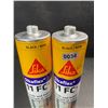 Image 2 : 2 Sikaflex 11FC+ Caulking and Adhesive - 300ml - Black - New