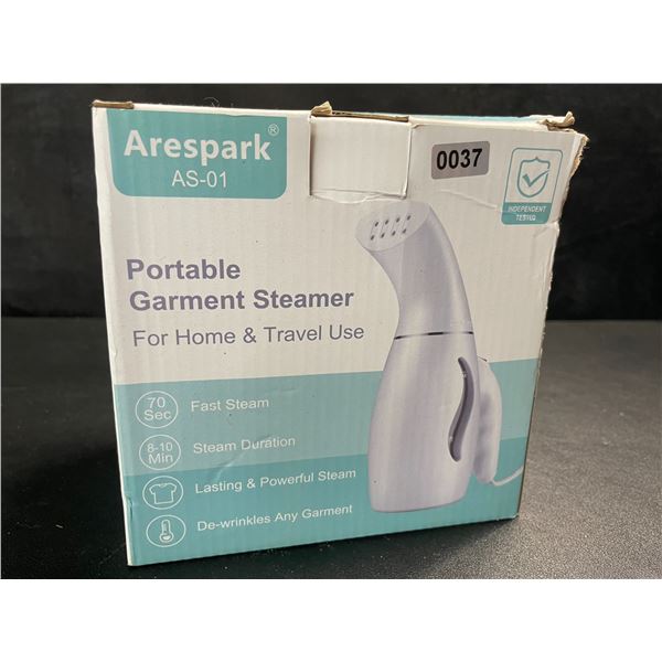 1 Arespark AS-01 Portable Garment Steamer for Removing Wrinkles - New