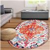 Image 1 : 1 Boho Tribal Design Area Rug/Carpet - 4FT x 6FT Large Oval Rug - Brand New!