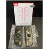 Image 2 : 1 Set of Gold/Black Pikachu Pokemon Design Joycon Controllers for Nintendo Switch - New