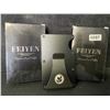 Image 2 : 2 Feiyen Men's Minimalist Metal Wallets with Money Clip - Black - New