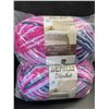 Image 1 : 2-Pack of Bernat Blanket Yarn - 300g Skeins for Knitting/Crochet - New