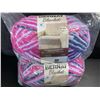 Image 2 : 2-Pack of Bernat Blanket Yarn - 300g Skeins for Knitting/Crochet - New