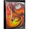 Image 1 : 1 Leather Premium Pokemon Card Storage Binder; Charizard Design - Holds 400 Cards - New