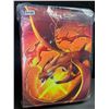 Image 1 : 1 Leather Premium Pokemon Card Storage Binder; Charizard Design - Holds 400 Cards - New