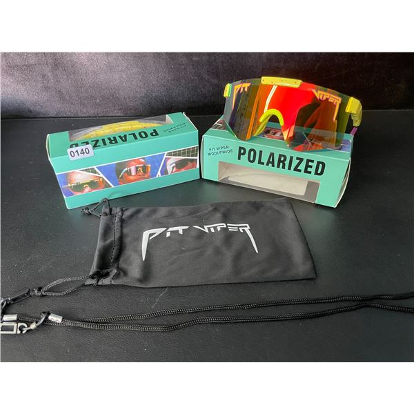 2 Pairs of Kids/Youth Pit Viper Polarized Sunglasses (For Ages 2-6yrs) - New