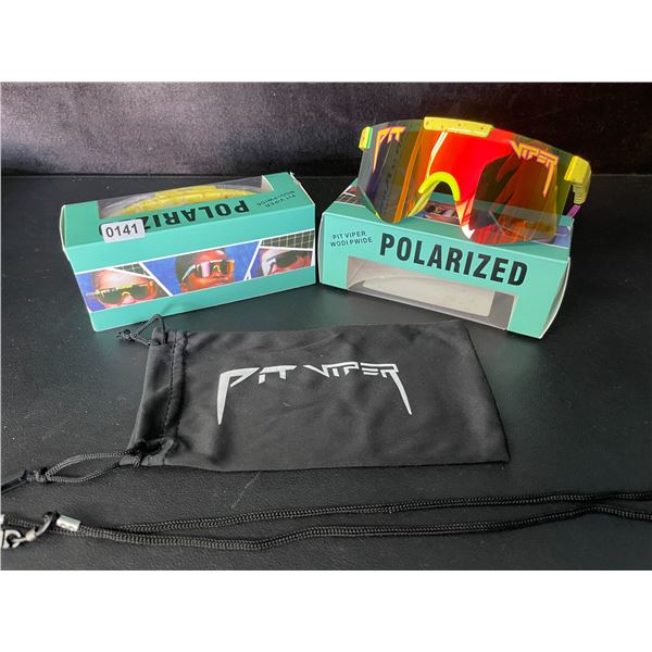 2 Pairs of Kids/Youth Pit Viper Polarized Sunglasses (For Ages 2-6yrs) - New
