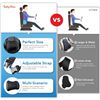 Image 8 : 1 Memory Foam Lumbar Support Cushion for Lower Back Pain Relief - Use in Car, Office Chair, Etc. New