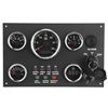 Image 1 : 1 Boat Gauge Cluster Set - 12V/24V 5-Gauge Set w/ LCD Display - Brand New