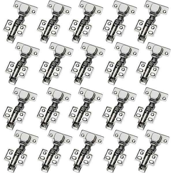 20PC Soft-Close Cabinet Hinges - Brand New