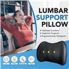 Image 5 : 1 Memory Foam Lumbar Support Cushion for Lower Back Pain Relief - Use in Car, Office Chair, Etc. New