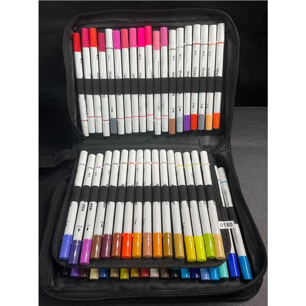 Shuttle Art 70 Colours Dual-Tip Artist Markers - Brand New!
