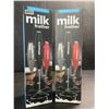 Image 1 : 2 PowerLix Professional Handheld Electric Milk Frothers - Brand New