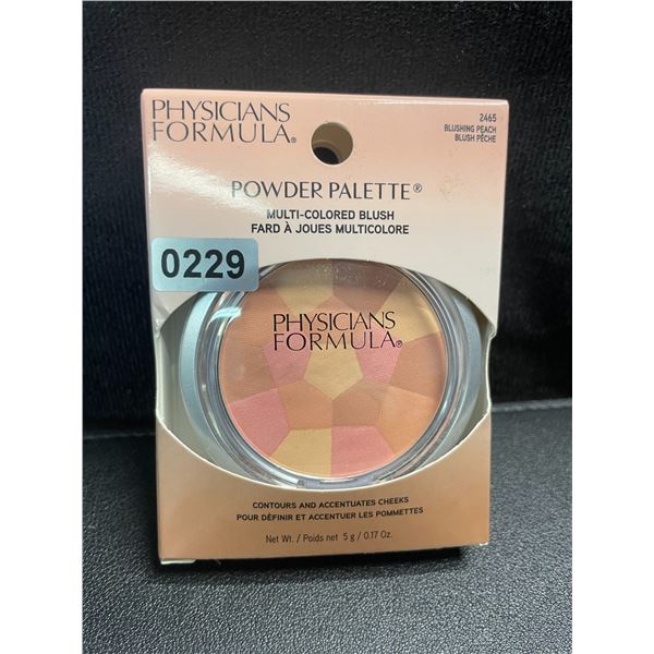 1 Physician's Formula Powder Palette - Multi-Colored Blush (Blushing Peach) - New
