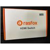 Image 5 : 1 Rasfox 3-Port HDMI Switcher with Remote - Connect 3 HD Devices to 1 HDMI Port - New