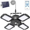 Image 1 : 1 Solar Light for Outdoors w/ Motion Sensor;1000LM, 128LED Solar Pendant Light w/ Remote - New!