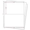 Image 4 : 150-Pack of Half-Sheet Shipping Labels (8.5" x 5.5" Size) - New Sealed