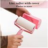 Image 4 : 3 Extra-Sticky Lint Roller Sets/Pet Hair Removers with 4 Refills - New