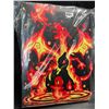 Image 2 : 1 Leather Premium Pokemon Card Storage Binder; Charizard/Squirtle Design - Holds 400 Cards - New