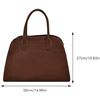 Image 5 : 1 Women's Brown Suede Tote Bag/Handbag Purse - 14" x 10" Size - Brand New