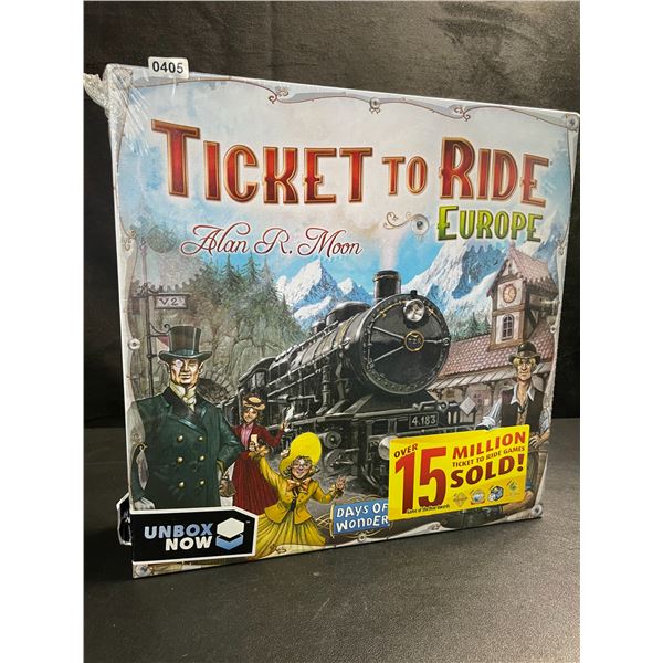 1 Ticket to Ride: Europe - A Family Board Game by Days of Wonder (2-5 Players) - New Sealed!