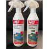 Image 1 : 2 Bottles of HG Stain Remover for Carpets/Rugs, Carpets, Upholstery - 500ml - New