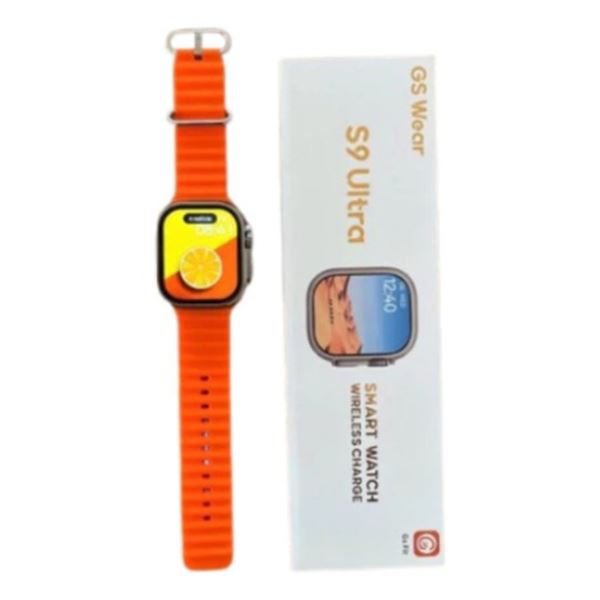 1 S9 Ultra Series 9 Smart Watch 2.2 inch Display Smartwatch for IOS and Android - New Sealed