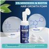 Image 6 : 2 Boxes of Sunheal 5% Minoxidil Hair Growth Foam for Men; Reduces Hair Loss/Thinning - New Sealed
