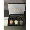 Image 3 : 3PC Halal Nail Polish; Maya Breathable French Manicure Set - Brand New ($59 Retail!)