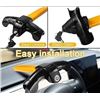 Image 3 : 1 Universal Anti-Theft Heavy Duty Steering Wheel Lock with Keys - New