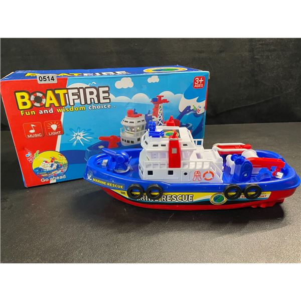 1 Light-Up/Musical Boat Toy for Kids - New