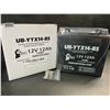 Image 4 : 1 Upstart Factory Activated Sealed Lead-Acid 12V 12Ah Battery; Motorcycle/ATV/Powersport Battery NEW