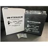 Image 2 : 1 Upstart Factory Activated Sealed Lead-Acid 12V 12Ah Battery; Motorcycle/ATV/Powersport Battery NEW