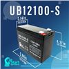 Image 5 : 3-Pack of Upstart UB12100-S Sealed Lead-Acid 12V 10Ah Batteries - New Sealed!