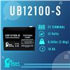 Image 6 : 3-Pack of Upstart UB12100-S Sealed Lead-Acid 12V 10Ah Batteries - New Sealed!