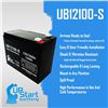 Image 7 : 3-Pack of Upstart UB12100-S Sealed Lead-Acid 12V 10Ah Batteries - New Sealed!