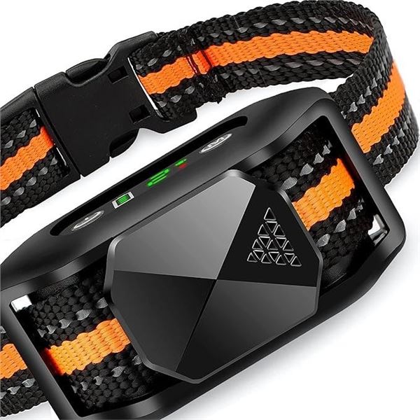 1 DogRange Smart Dog Bark Control Training Collar - Triple Mode (Vibrate/Shock/Beep) - New