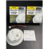 Image 1 : 2 BRK 9120BA Hardwired Smoke Alarms for Home with Battery Backup - Brand New!