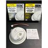 Image 1 : 2 BRK 9120BA Hardwired Smoke Alarms for Home with Battery Backup - Brand New!