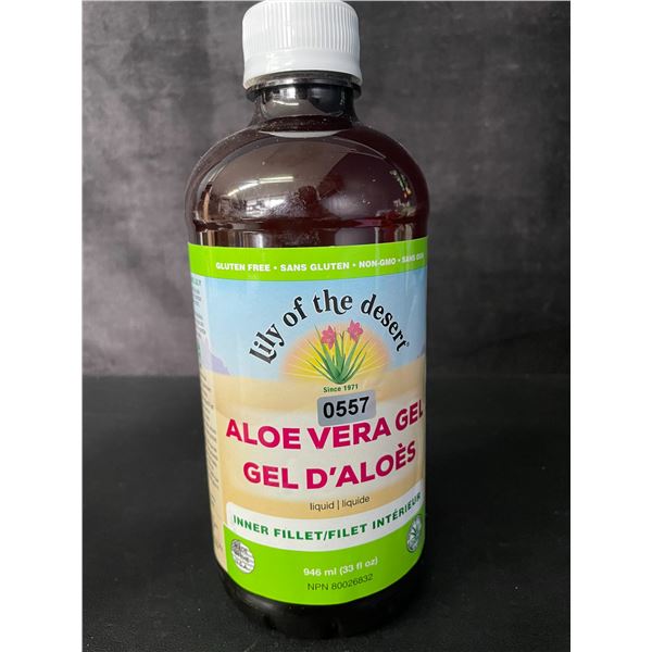 1 Lily of the Desert Inner Fillet Liquid/Drinkable Aloe Vera Gel - 946ml - New