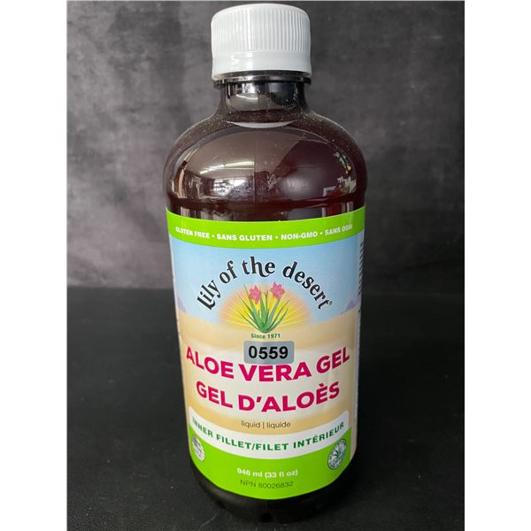 1 Lily of the Desert Inner Fillet Liquid/Drinkable Aloe Vera Gel - 946ml - New