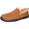 Image 1 : Pedoqu Men's Comfy Memory Foam Slippers/Loafer Shoes (Size 8) Camel - New in Box!